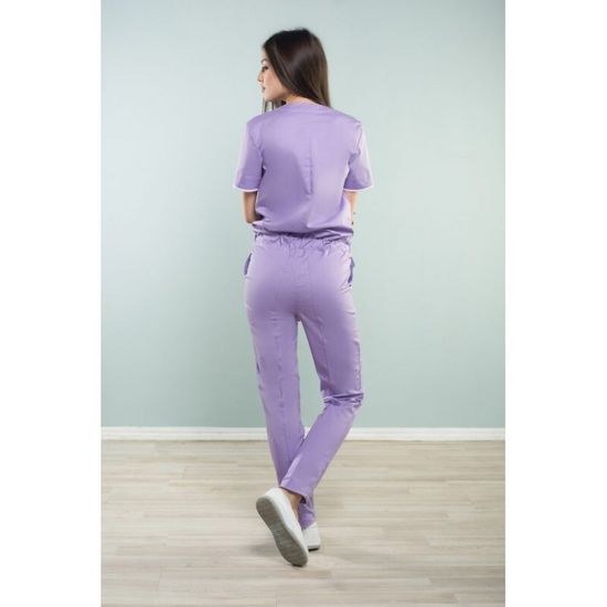 Комбинезон женский Z14-1439 (классик-стрейч/сирень 815)