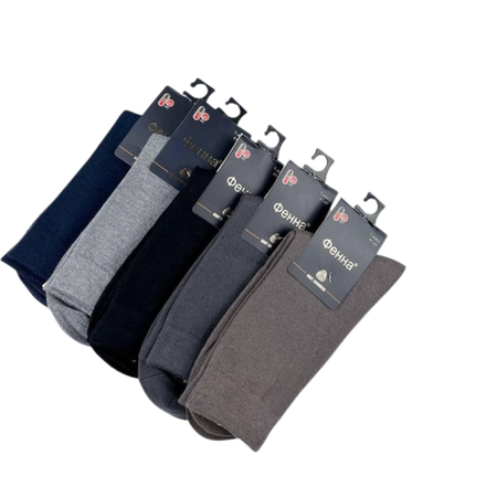 Носки мужские длинные теплые Фенна