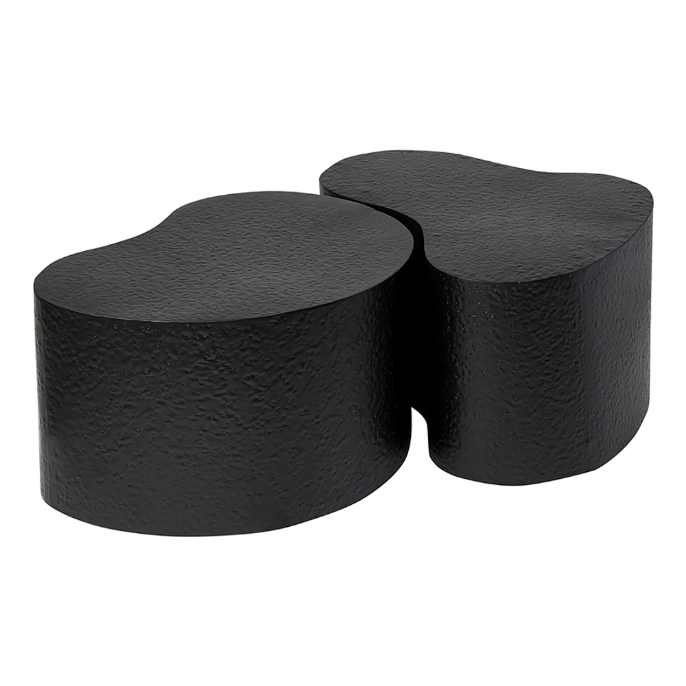 Набор из 2-х столиков grannis, черные