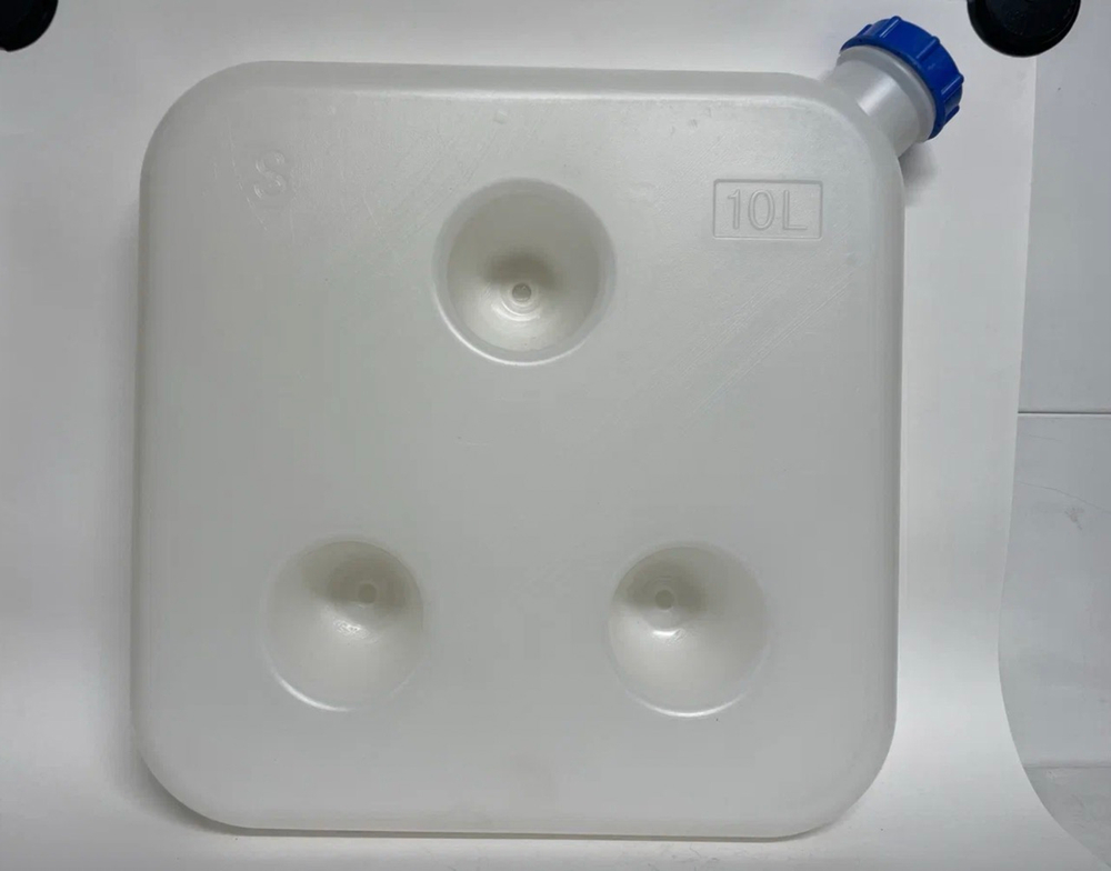 Топливный бак автономного отопителя, 10 литров, бачок, пластик-белый (1 шт.)