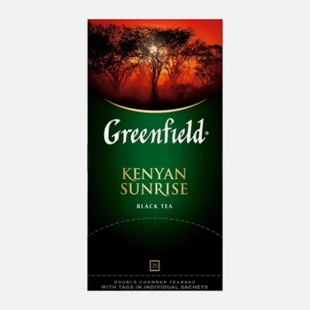 Чай черный Greenfield Kenyan Sunrise 25пак