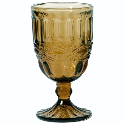 Бокал для вина «Соланж»;стекло;275мл;D=80,H=146мм;амбер (Цвет: желтый)