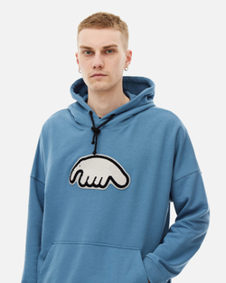 Толстовка Anteater Hoodie Blue White Logo