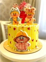 Имбирные пряники на торт Лалафанфан