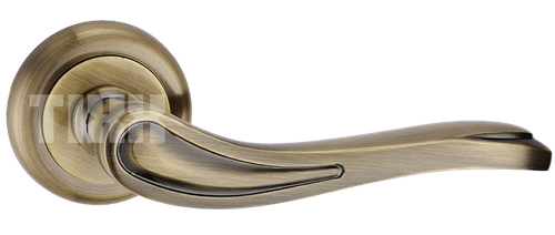 [ТОВАРА НЕТ В НАЛИЧИИ] Ручка круг Тикс Клементина, цвет бронза античная (гарантия - 12 месяцев)