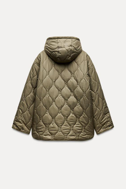 Zara waterproof coat hot sale
