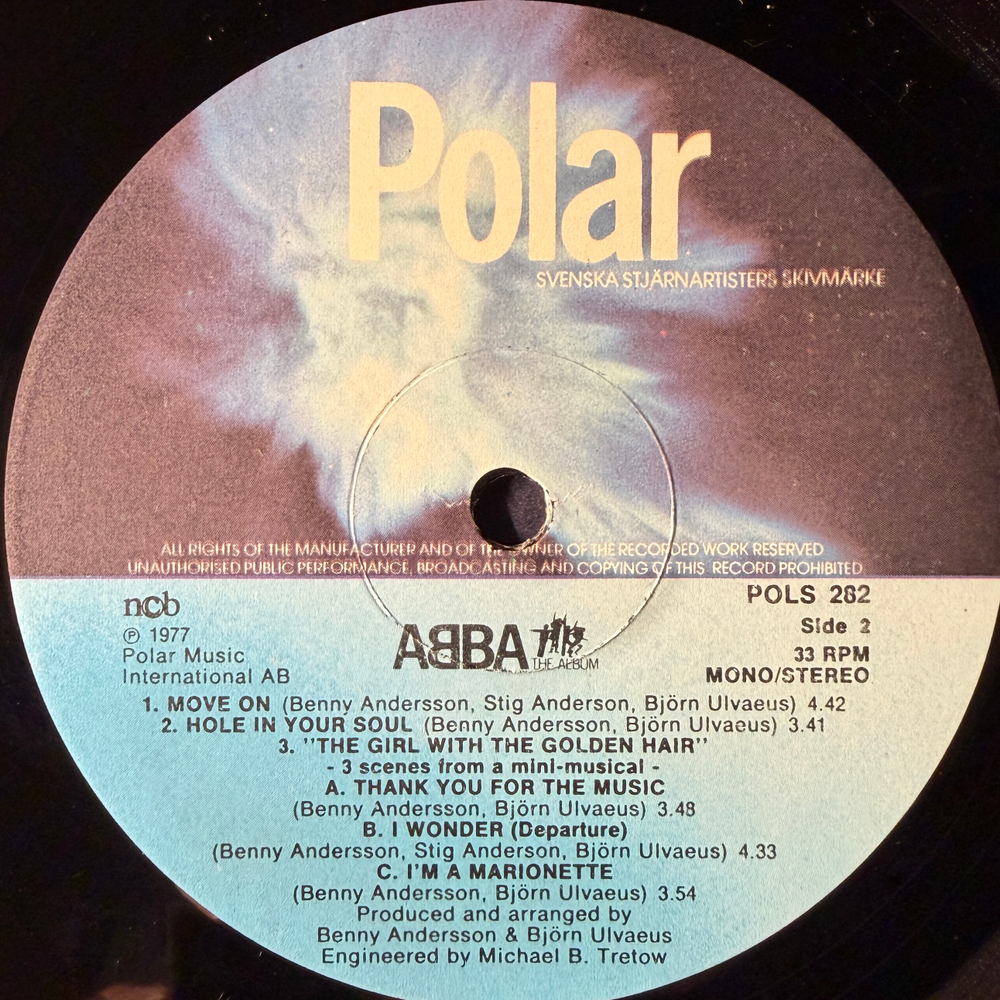 ABBA - The Album (Швеция 1977г.)
