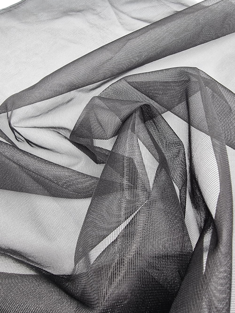 Сетка не эластичная корсетная чёрная 0,1 м (Китай)