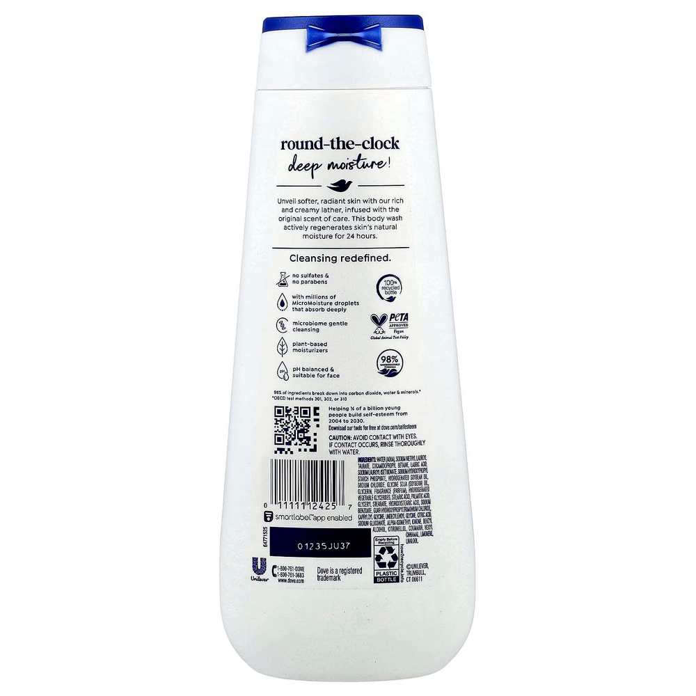 Dove, Питательный гель для душа Deep Moisture, 650 мл