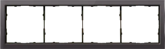 Donel R98 Glass рамка 4-я стекло Мокко, серия DA