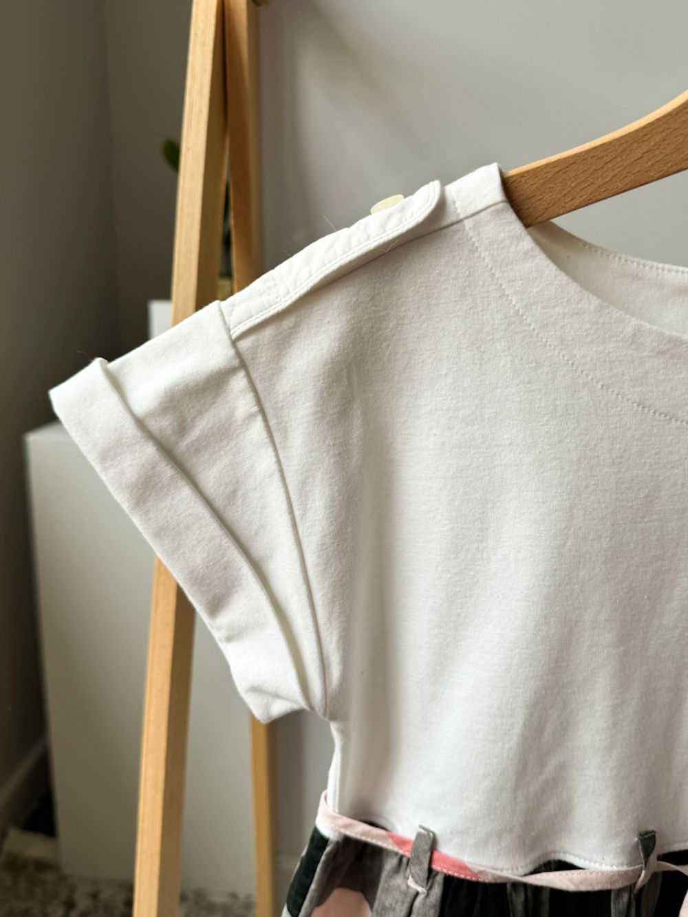 Хлопковое платье Burberry, 128