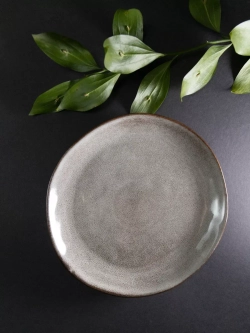 Набор 2 шт тарелок с бортиком, 21 см, Мокко