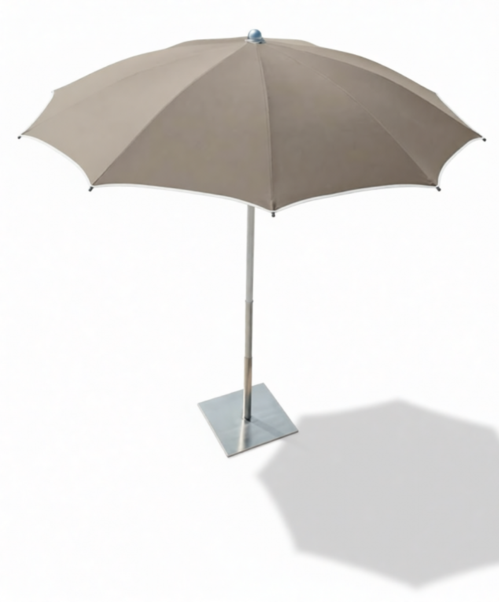 Зонт пляжный профессиональный Magnani Cezanne, тортора, Ø2400