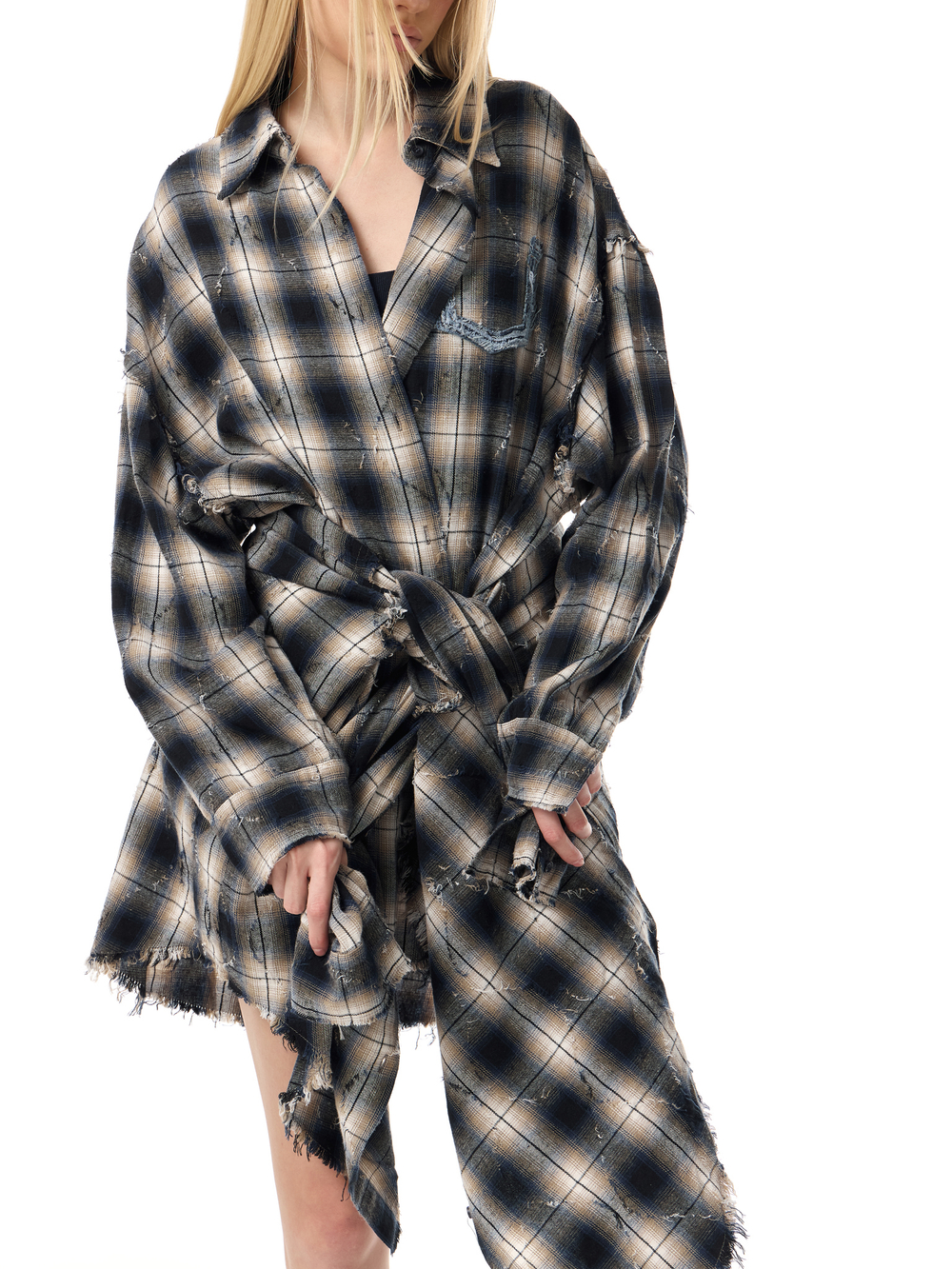 Рубашка grunge check