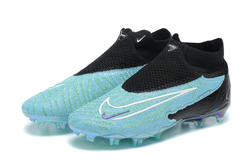 Бутсы Nike Phantom GX Elite FG (Черный+бирюзовый)