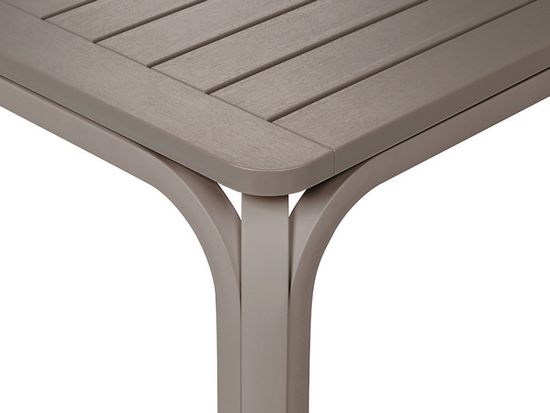 Стол пластиковый раздвижной Alloro 140 Extensible цвет тортора Nardi Италия