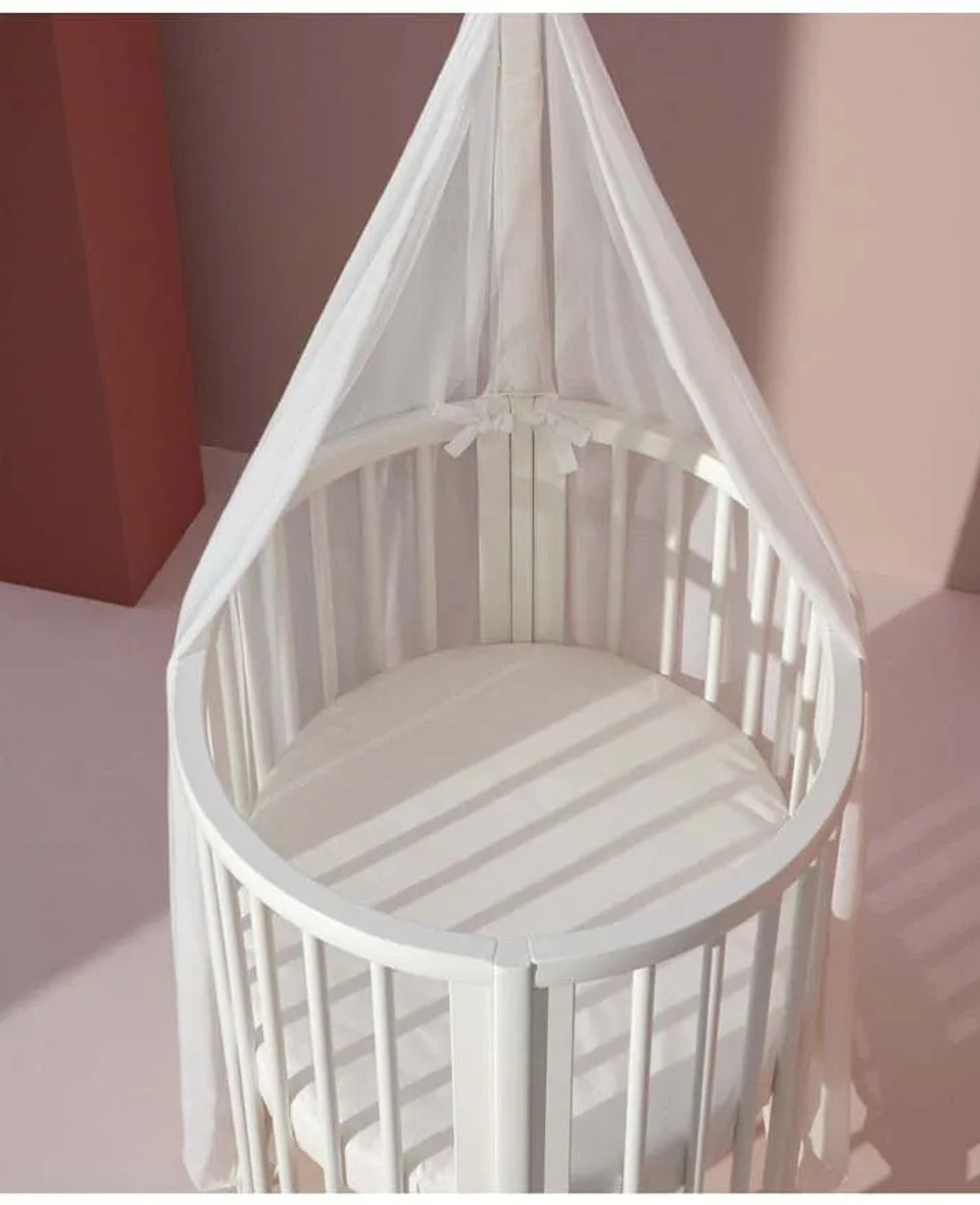 Детская кроватка Стокке Слипи Мини В3 Stokke Sleepi Mini V3 Белый