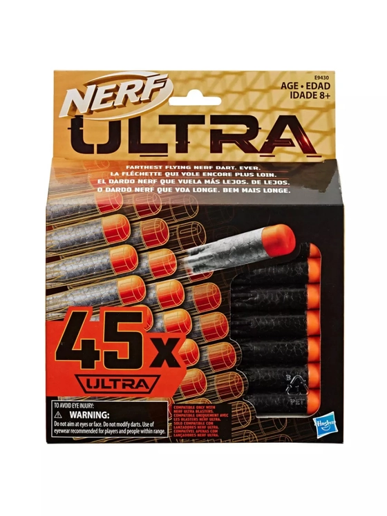45 стрел для бластеров Нерф Ультра 2.0 E9430 пули патроны