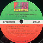 Roberta Flack And Peabo Bryson ‎– Live & More 2LP (США 1980г.)
