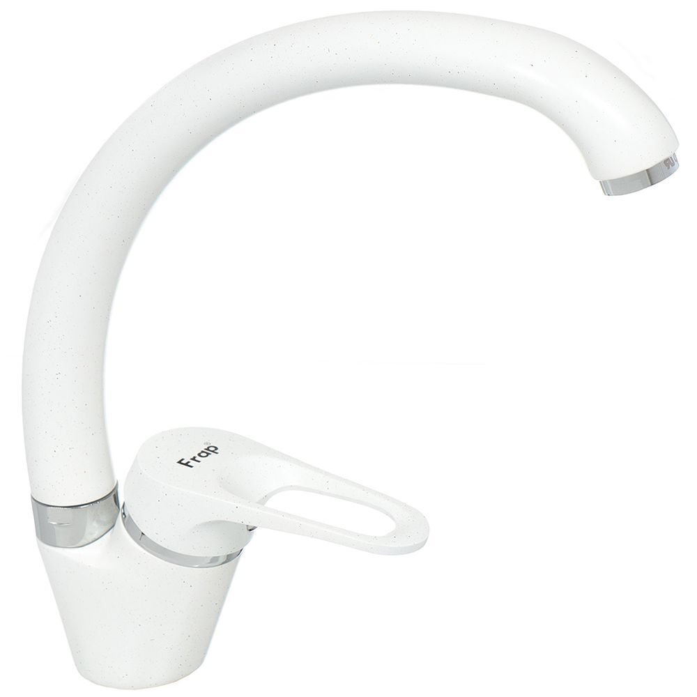 Смеситель для кухни, Frap, с картриджем, бел, F4113-8