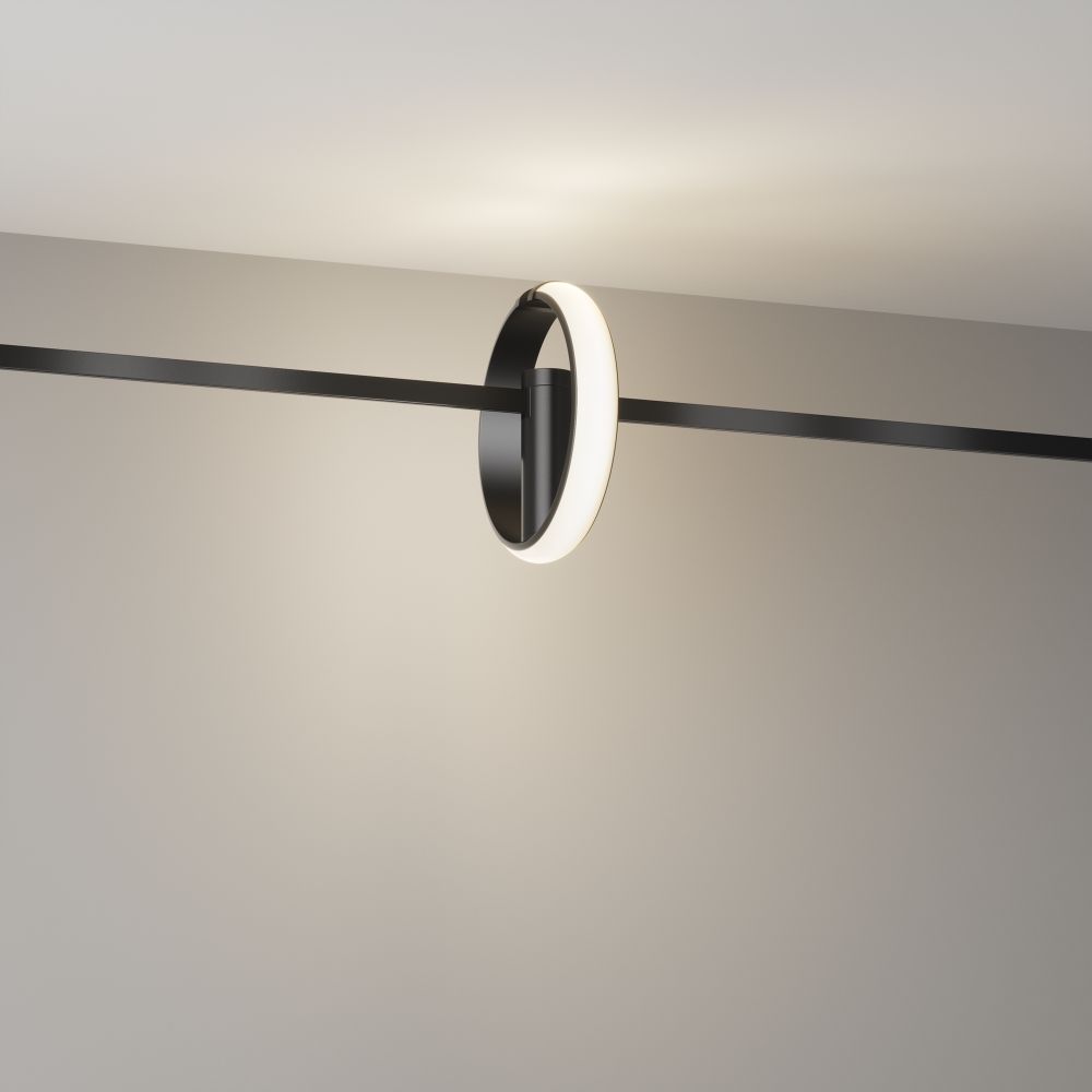 Трековый магнитный светильник Maytoni Flarity   TR230-1-10W3K-B