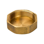 Заглушка с внутренней резьбой STOUT SFT 0026 - 2" (для стальных труб, латунь без покрытия)