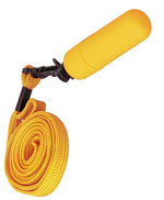 Оранжевая вибропуля на ремешке - 5,5 см. (Цвет: оранжевый)