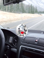 Подвеска в машину - Сибирский хаски