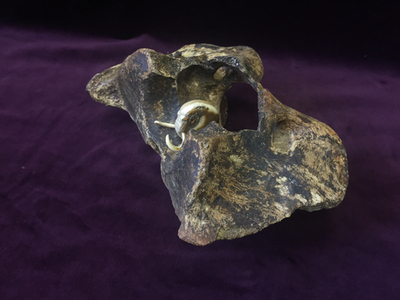 Мамонт в пещере, сувенир, декор, фигурка мамонта