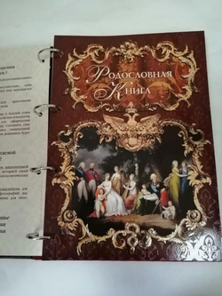 Подарочная родословная книга "Рыцарская", искусственная кожа