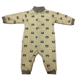 Комбинезон без ножек на кнопках из кулирки (100% хлопок) на рост 74 см