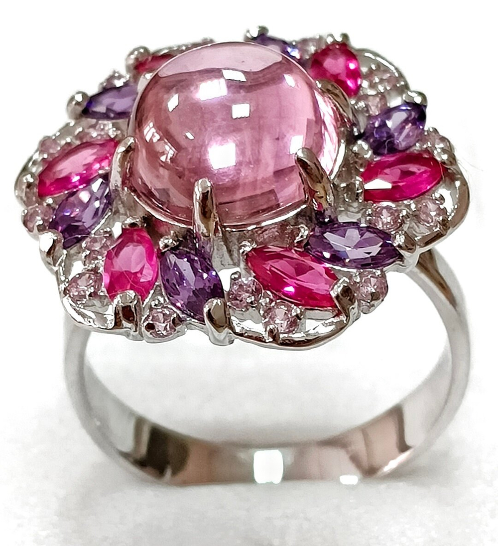 Ювелирное кольцо Эстерелла,серебро 925 пробы