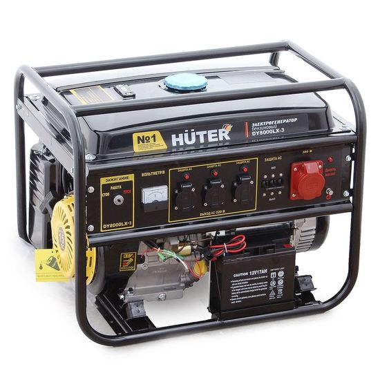 Бензиновый генератор "HUTER" DY8000LX-3