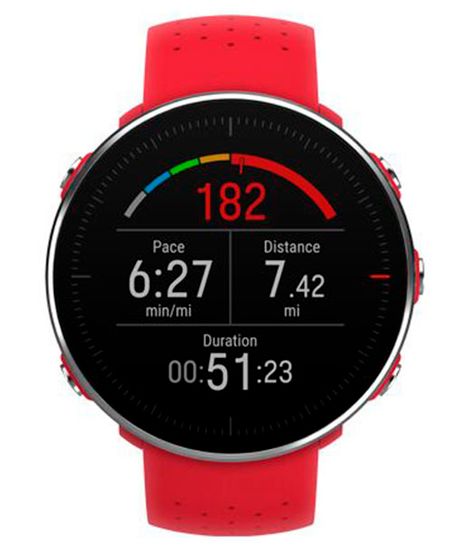 Мультиспортивные часы Polar Vantage M Red M/L 90069747