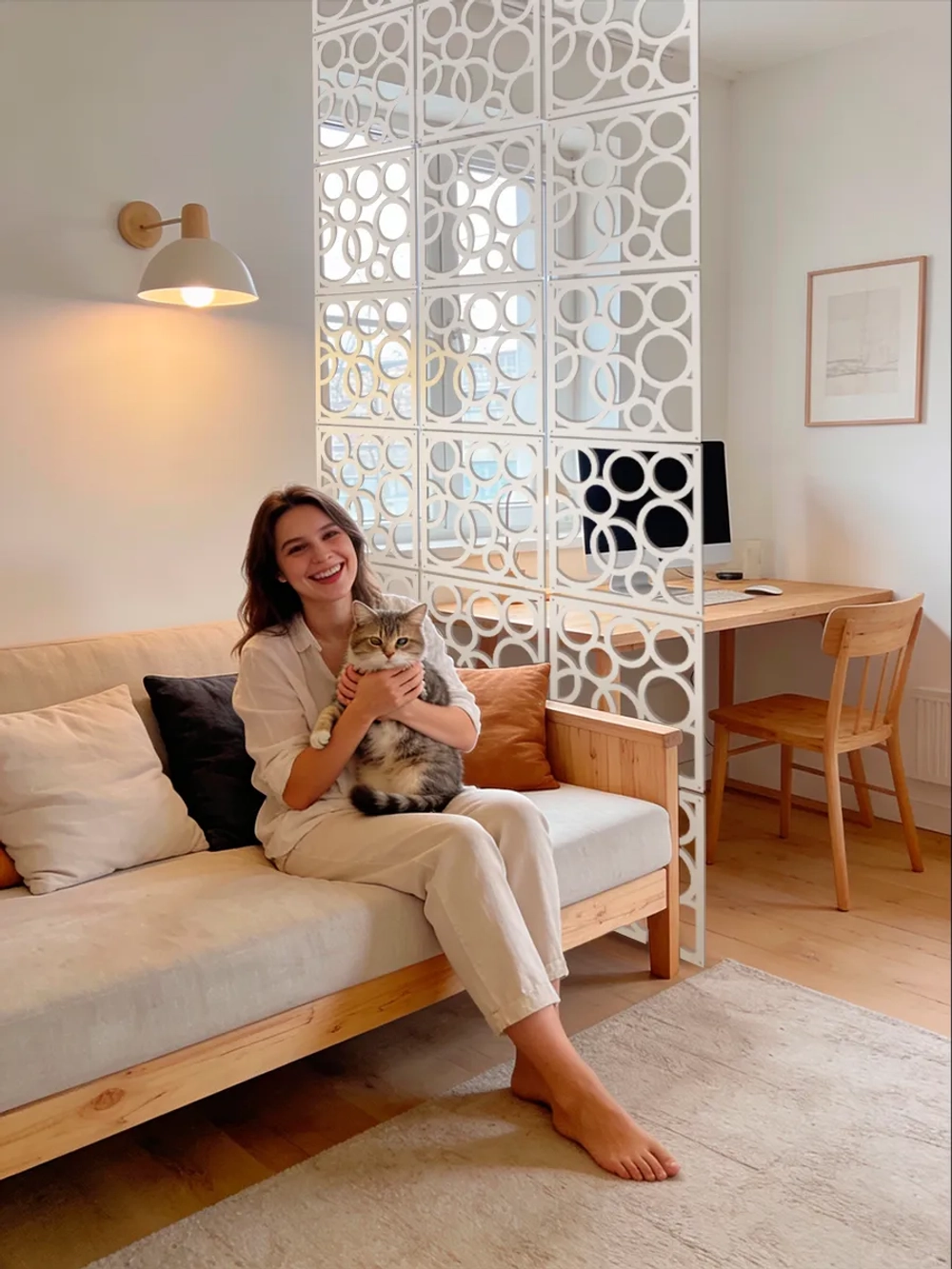 Ширма перегородка для зонирования