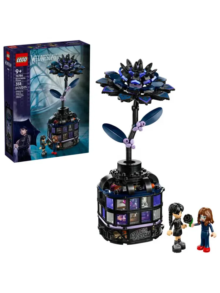 Конструктор Wednesday 76784 Цветок черного Георгина