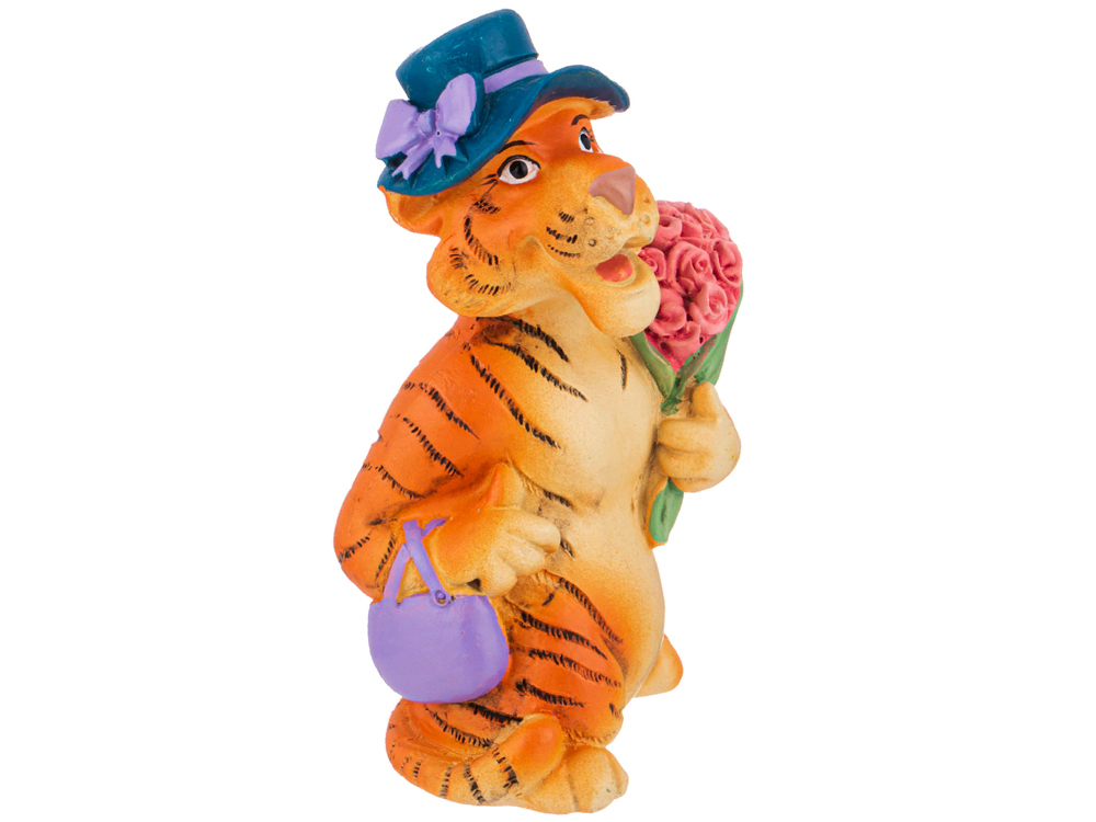 Фигурка "Tигр" 6*4,5*10см 537-424