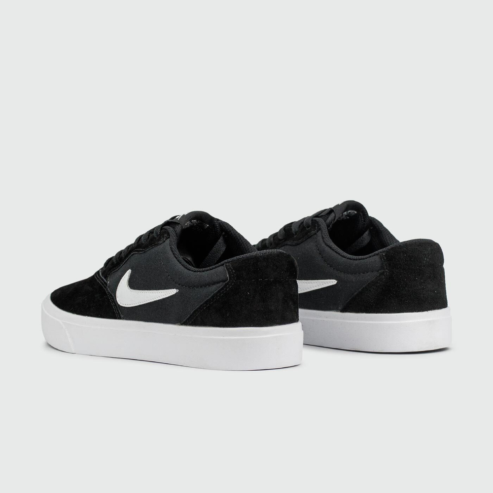 Кеды Nike SB Chron Suede Black White Wmns