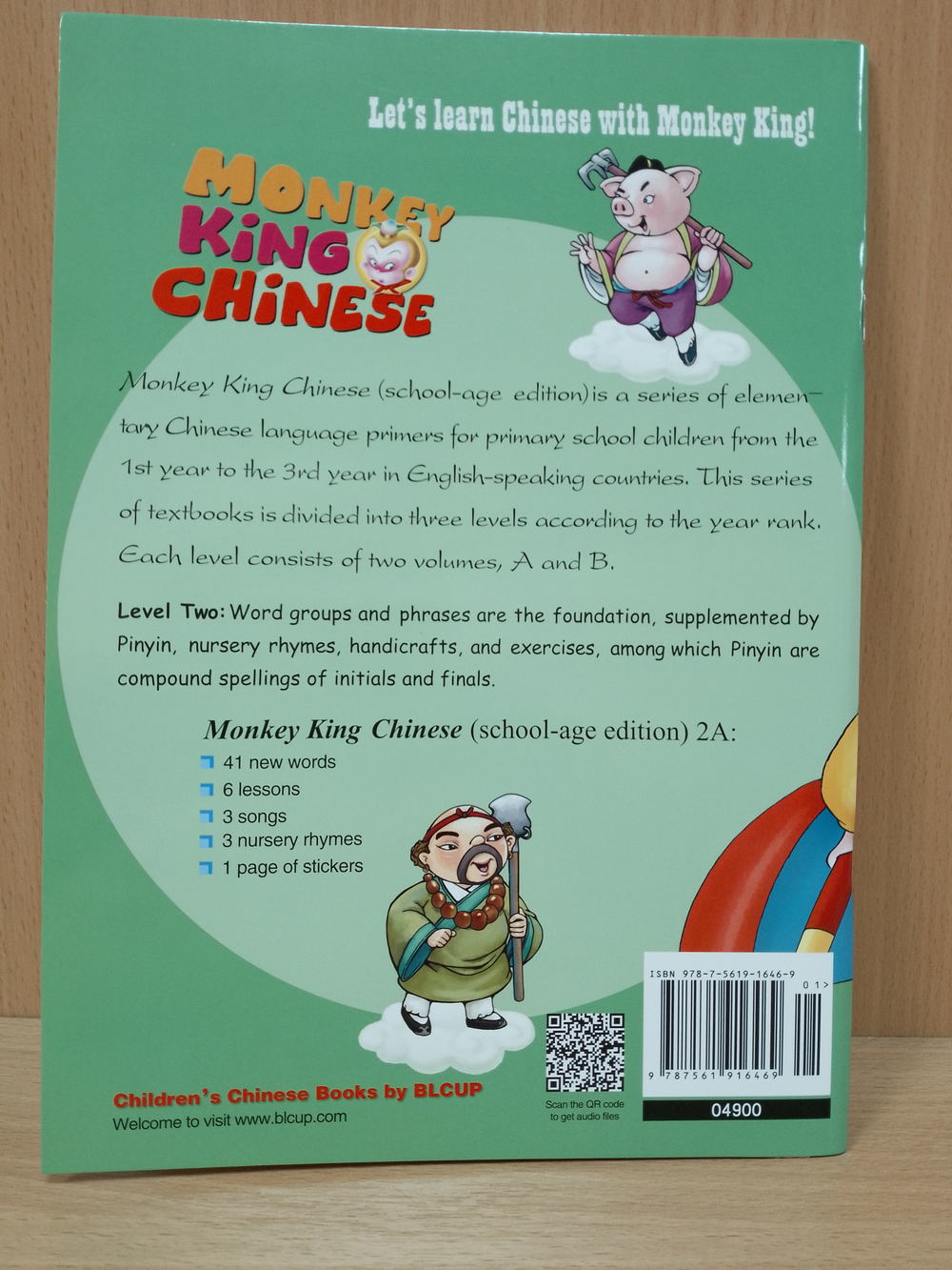 Monkey King Chinese (School-age edition) 2A student's book + Audio 