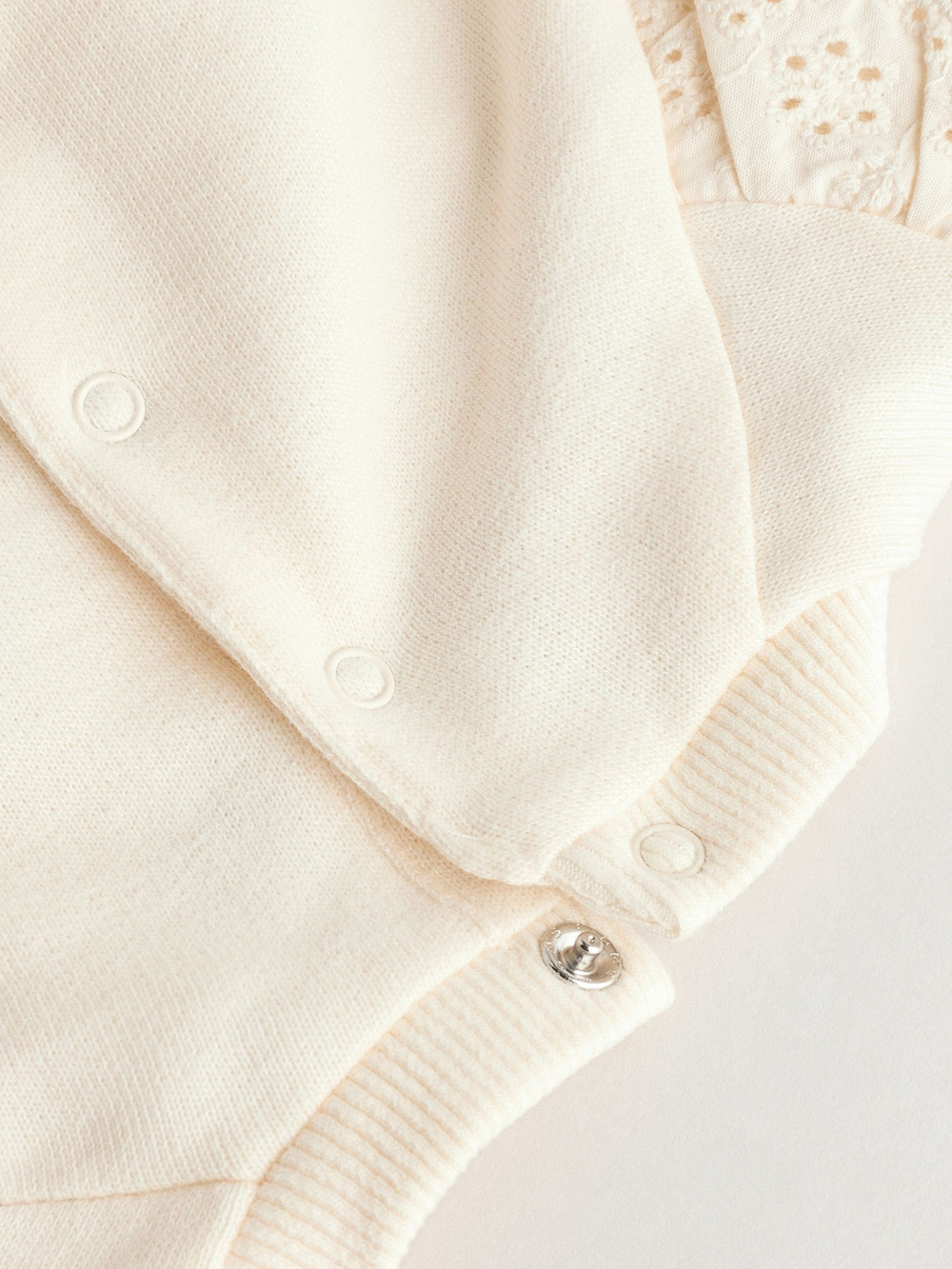 Лонгслив и брюки в комплекте для малышей Next E66-462, Молочный, Светло-коричневый