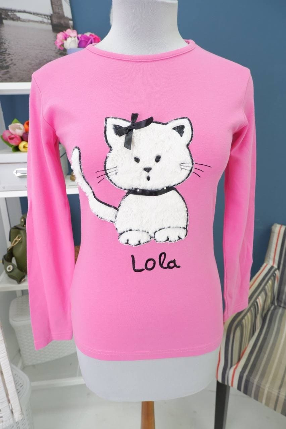 Футболка домашняя с длинным рукавом 44 размер