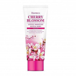 Крем для рук и тела питательный Deoproce Hand & Body Cherry Blossom Lovery