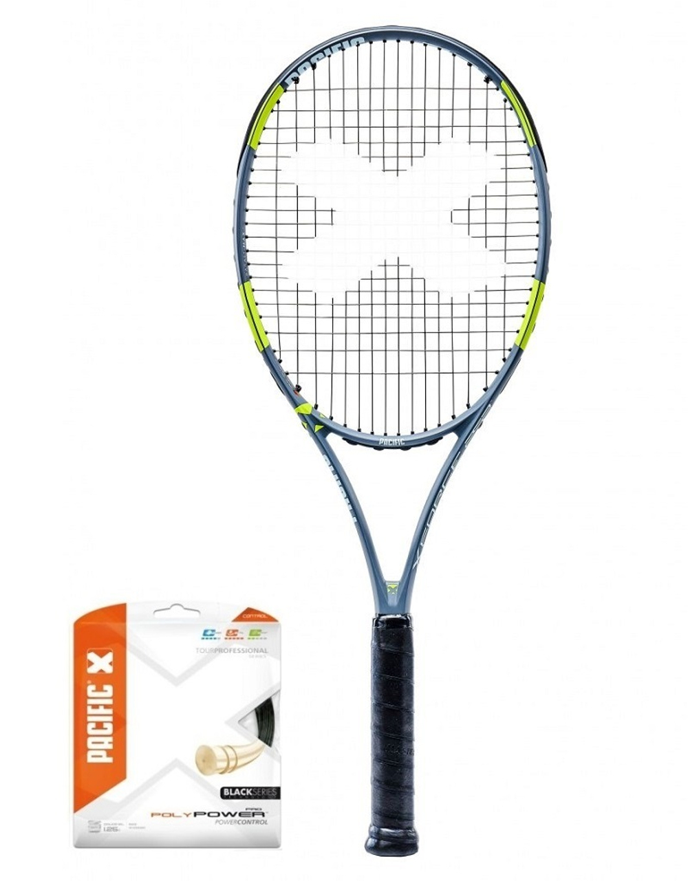 Теннисная ракетка Pacific BXT3 X Force Pro No.1 + струны