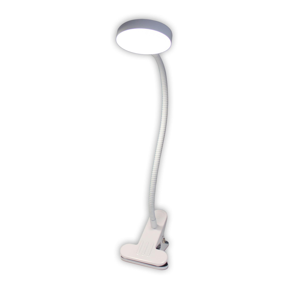 Citilux Ньютон CL803070N LED Лампа на прищепке с диммером Белая