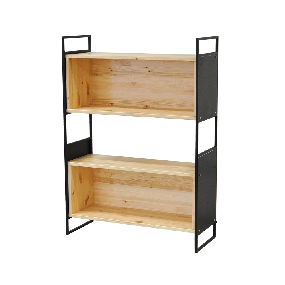 Стеллаж, 90х35х127, Бьерн, напольный, для книг, деревянный, в ванную и прихожую, для кухни, лак, La Redoute