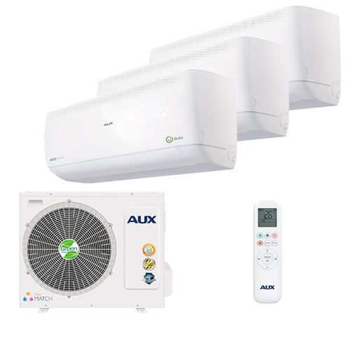Мульти сплит-система AUX на 3 комнаты (35+35+35 кв.м.) серия J