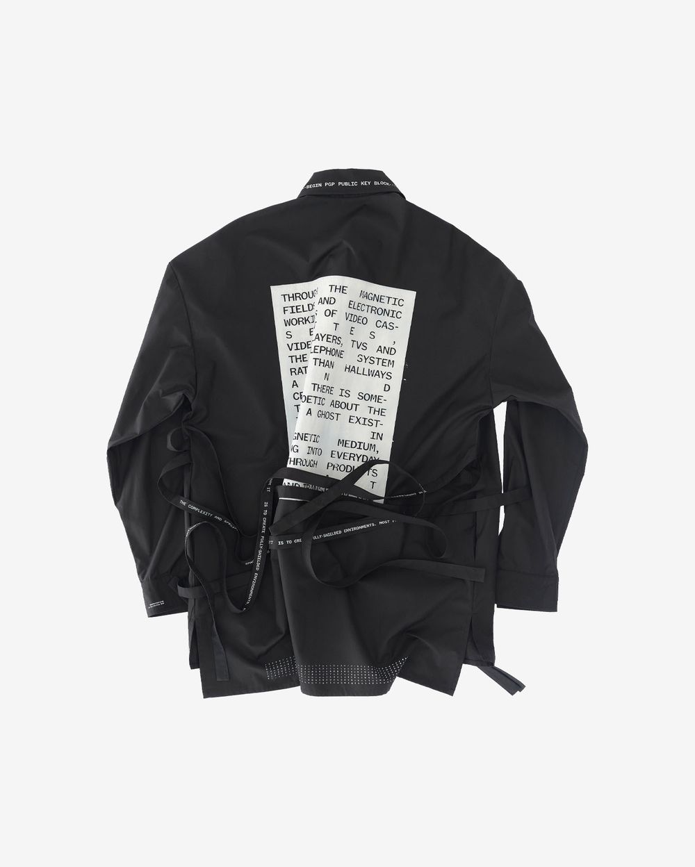 Купить Рубашка Futureisnown Electrosmog Protected shirt Черная Рубашка Futureisnown Electrosmog Protected shirt Черная