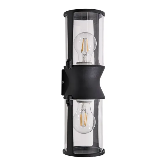 Уличный настенный светильник Arte Lamp MINCHIR A8306AL-2BK