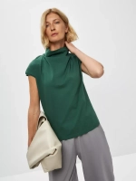 Футболка дизайнерская с цельнокроеным воротником