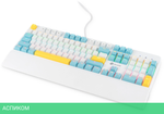 Клавиатура Oklick K951X белый (1901079)